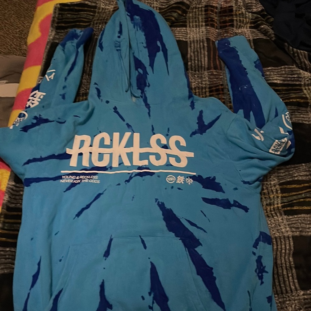 Young and reckless mens Large sweatshirt. Worn once and that’s it. Not my style